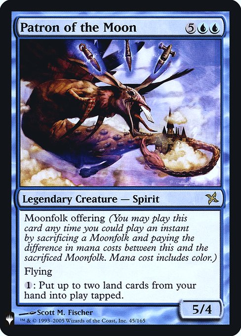 Patron of the Moon - The List Reprints