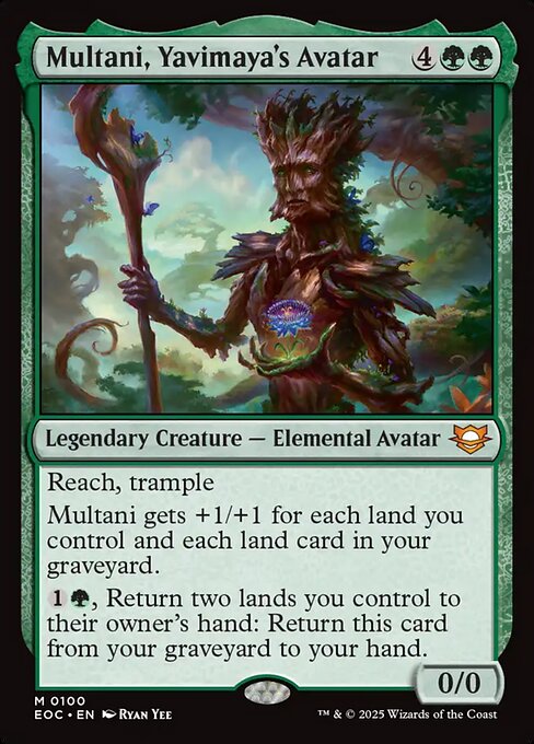 Multani, Yavimaya's Avatar - Commander: Edge of Eternities