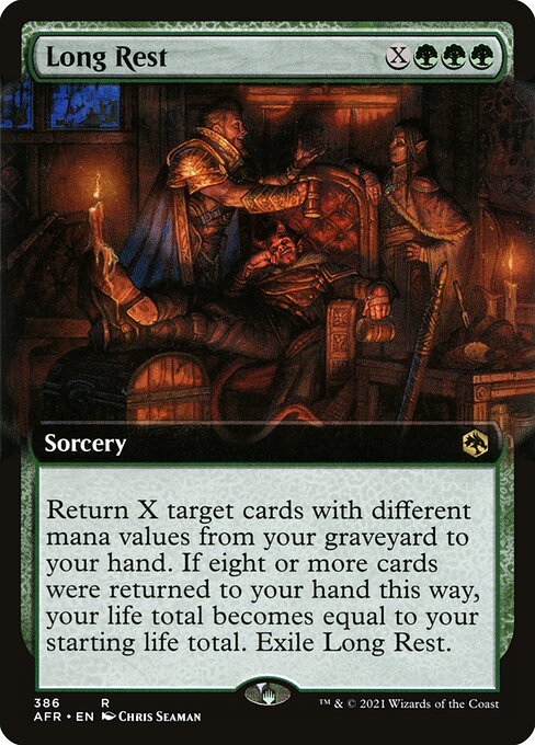 Long Rest (Extended Art) (Foil) - Adventures in the Forgotten Realms