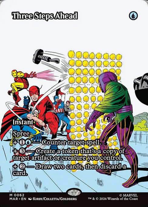 Three Steps Ahead (Borderless) - Marvel Universe Eternal-Legal