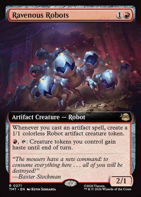 Ravenous Robots (Extended Art) - Teenage Mutant Ninja Turtles
