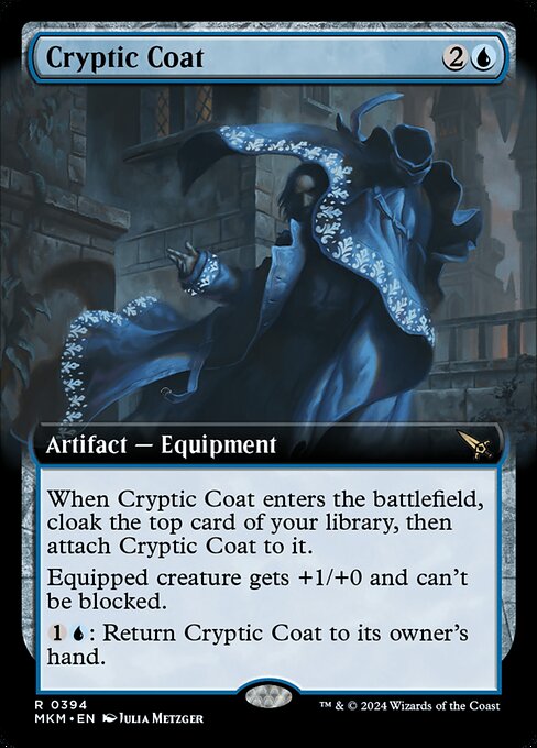Cryptic Coat (Extended Art) (Foil) - Murders at Karlov Manor