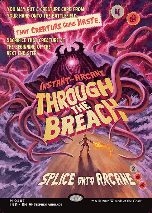 Through the Breach (Showcase) (Foil) - Innistrad Remastered