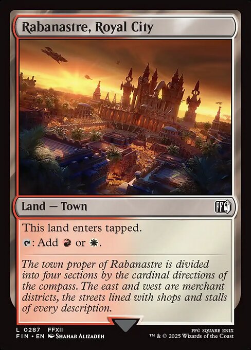 Rabanastre, Royal City (Foil) - FINAL FANTASY