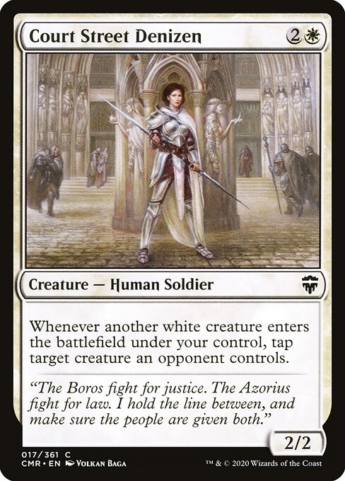 Court Street Denizen (Foil) - Commander Legends