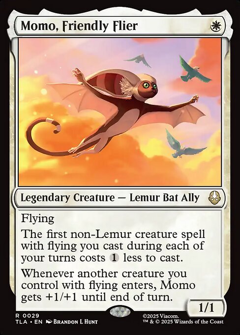 Momo, Friendly Flier - Avatar: The Last Airbender