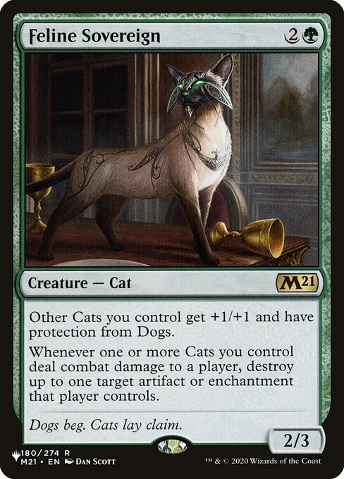 Feline Sovereign - The List Reprints