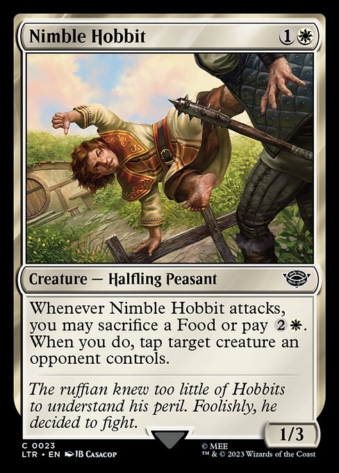 Nimble Hobbit - Universes Beyond: The Lord of the Rings: Tales of Middle-earth