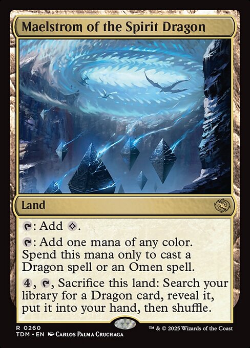 Maelstrom of the Spirit Dragon (Foil) - Tarkir: Dragonstorm