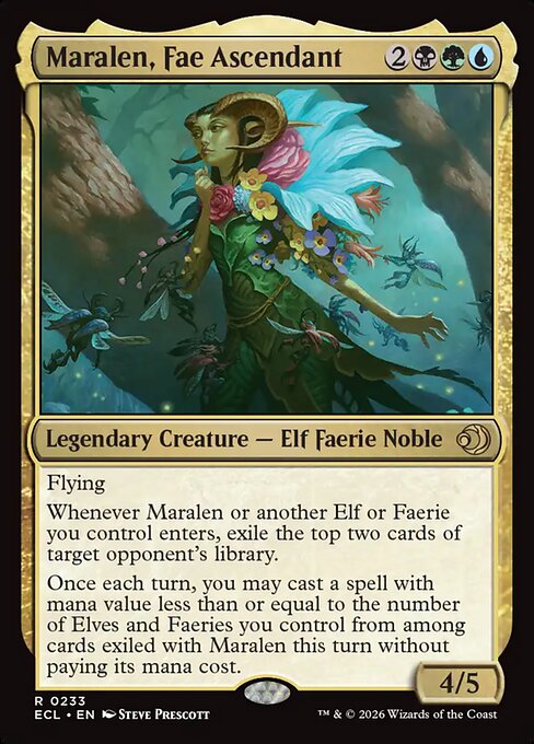 Maralen, Fae Ascendant (Foil) - Lorwyn Eclipsed