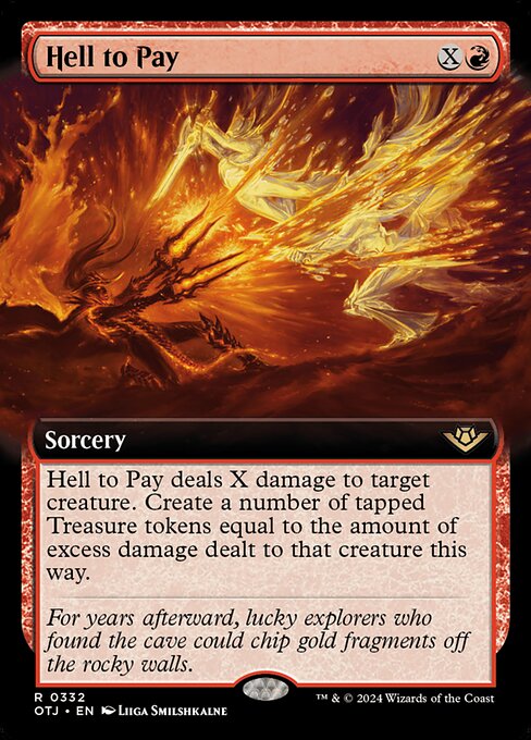 Hell to Pay (Extended Art) - Outlaws of Thunder Junction