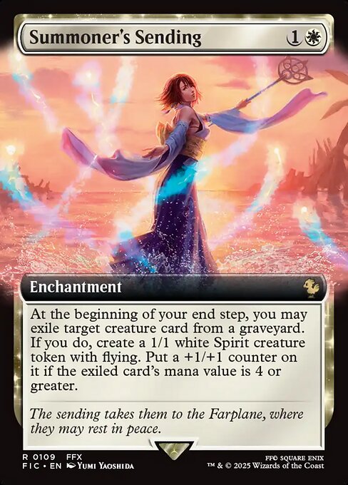 Summoner's Sending (Extended Art) - Commander: FINAL FANTASY