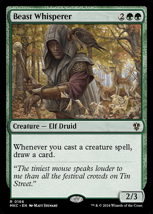 Beast Whisperer - Commander: Murders at Karlov Manor