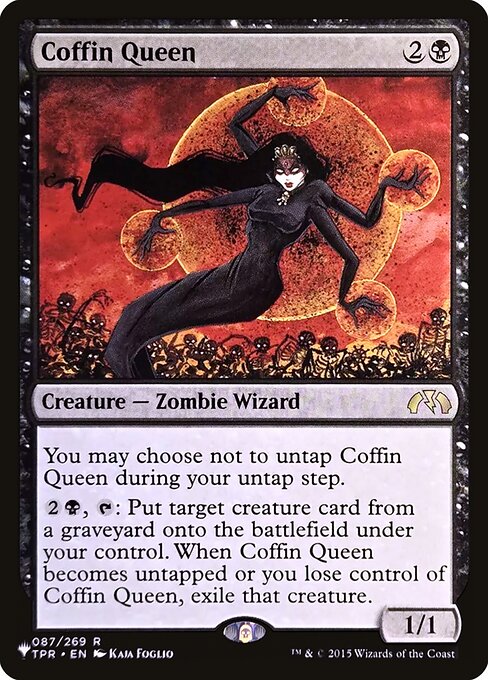 Coffin Queen - The List Reprints