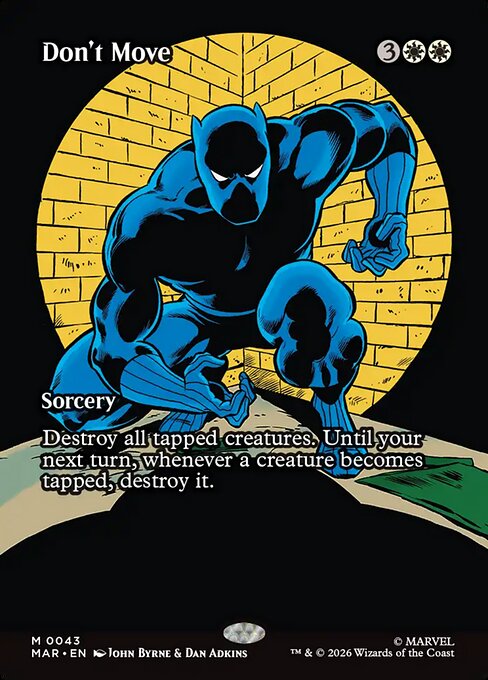 Don't Move (Borderless) - Marvel Universe Eternal-Legal