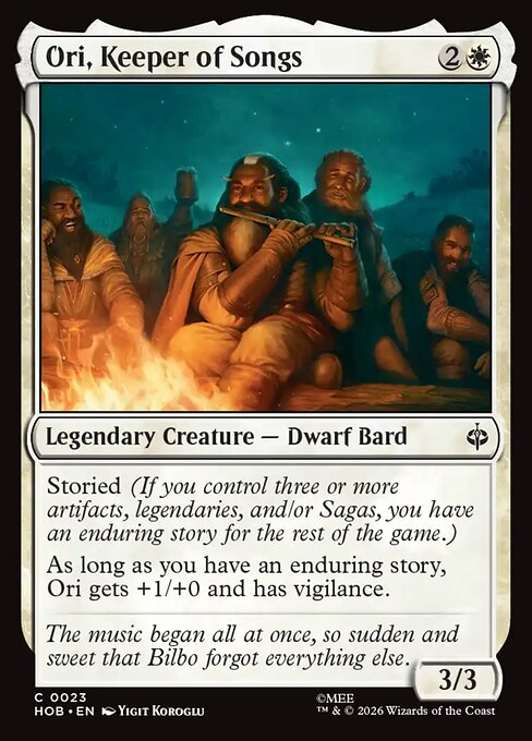 Ori, Keeper of Songs (Foil) - The Hobbit