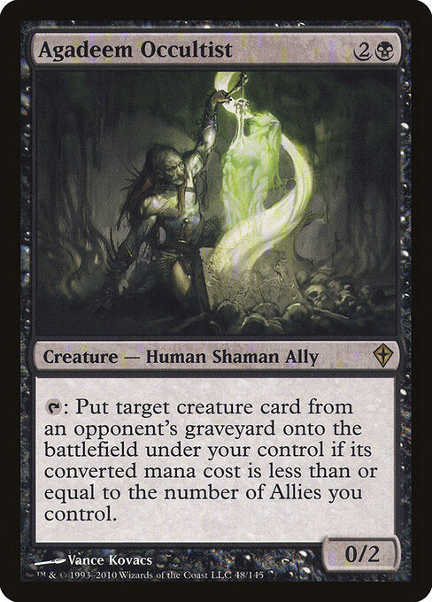 Agadeem Occultist (Foil) - Worldwake