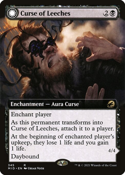 Curse of Leeches (Extended Art) - Innistrad: Midnight Hunt