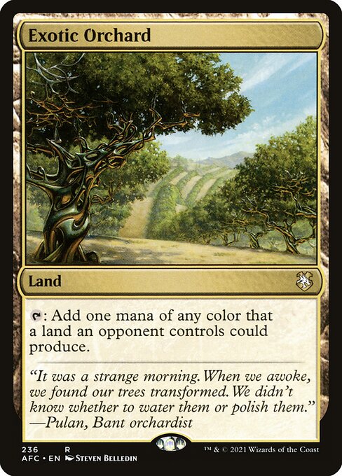 Exotic Orchard - Commander: Adventures in the Forgotten Realms