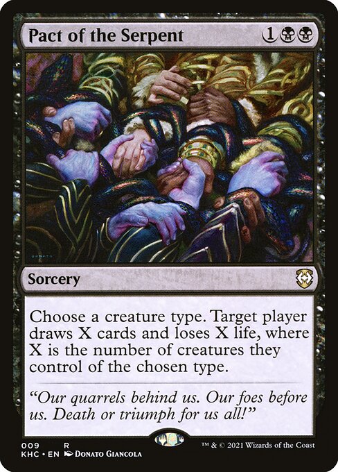Pact of the Serpent - Commander: Kaldheim