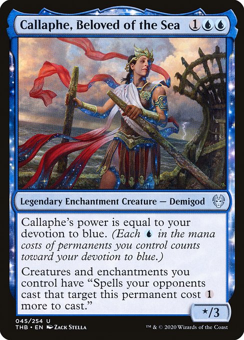 Callaphe, Beloved of the Sea - Theros Beyond Death