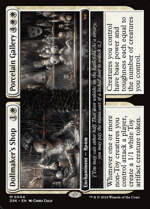 Dollmaker's Shop // Porcelain Gallery (Foil) - Duskmourn: House of Horror