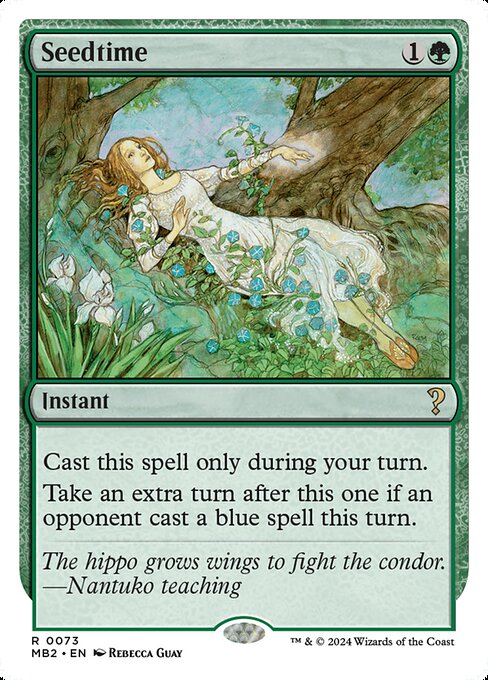 Seedtime (White Border) - Mystery Booster 2