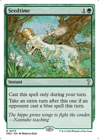 Seedtime (White Border) - Mystery Booster 2