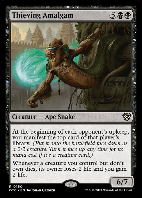 Thieving Amalgam - Commander: Outlaws of Thunder Junction