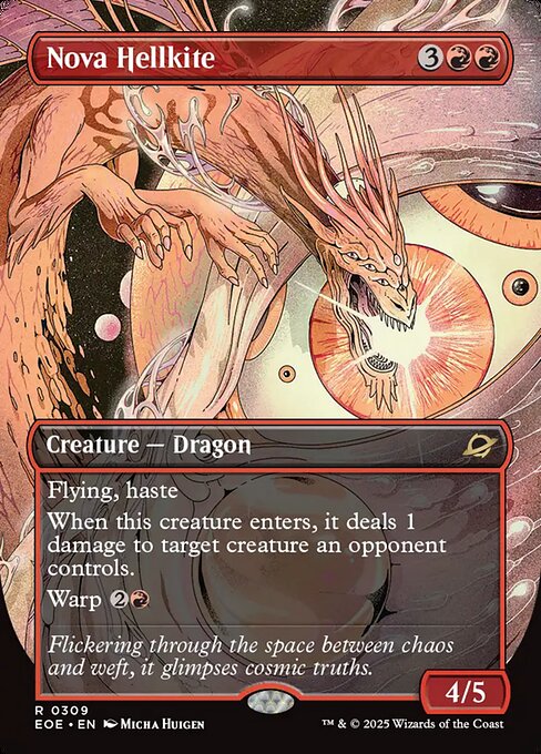 Nova Hellkite (Borderless) - Edge of Eternities