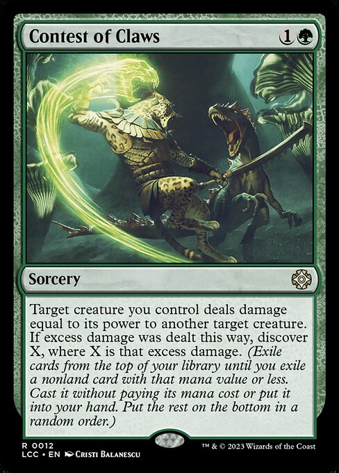 Contest of Claws - Commander: The Lost Caverns of Ixalan