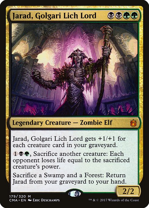Jarad, Golgari Lich Lord - Commander Anthology