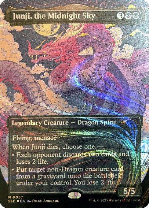 Junji, the Midnight Sky (Halo Foil) (Foil) - Secret Lair Countdown Kit