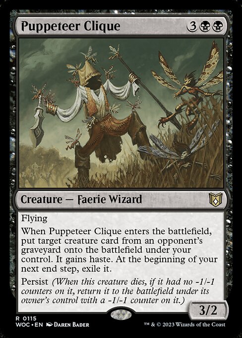 Puppeteer Clique - Commander: Wilds of Eldraine