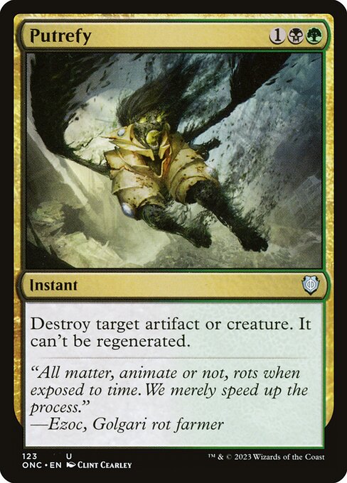 Putrefy - Commander: Phyrexia: All Will Be One