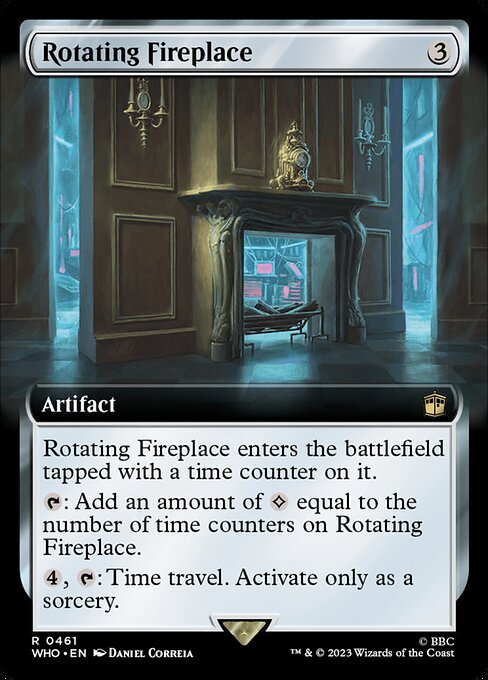 Rotating Fireplace (Extended Art) - Universes Beyond: Doctor Who