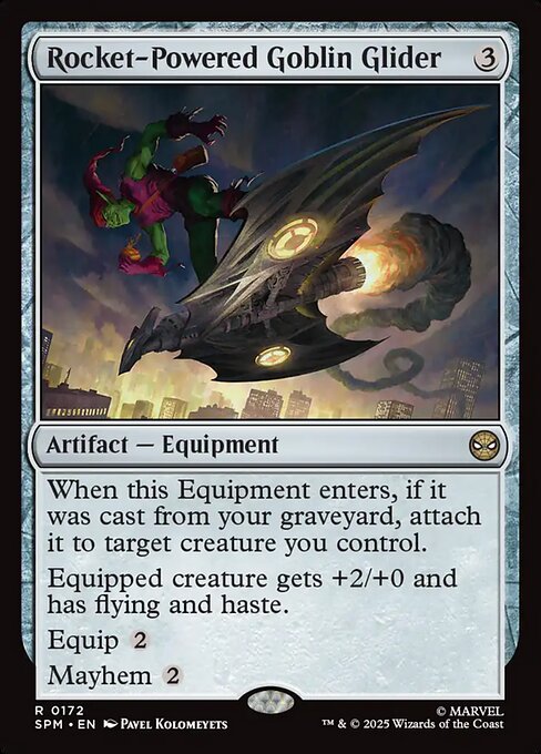 Rocket-Powered Goblin Glider (Foil) - Marvel's Spider-Man