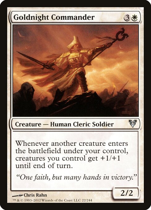 Goldnight Commander (Foil) - Avacyn Restored