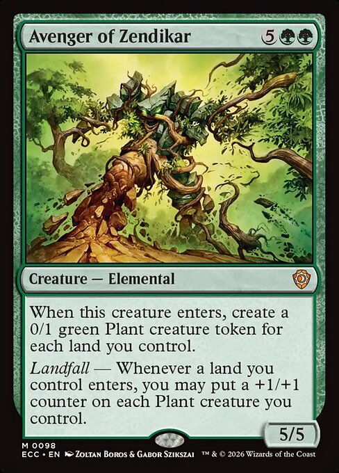 Avenger of Zendikar - Commander: Lorwyn Eclipsed