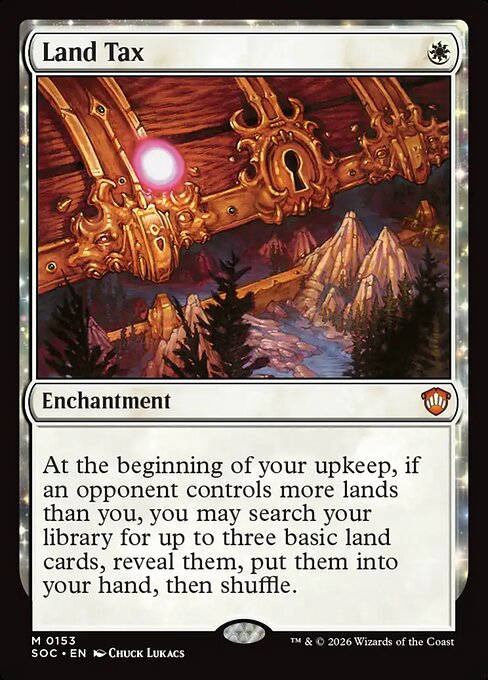 Land Tax - Commander: Secrets of Strixhaven