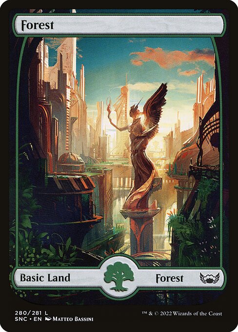 Forest (280) (Foil) - Streets of New Capenna