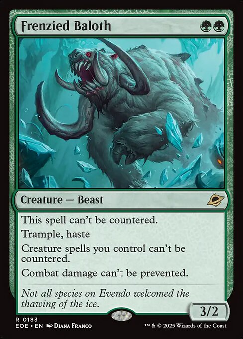Frenzied Baloth (Foil) - Edge of Eternities