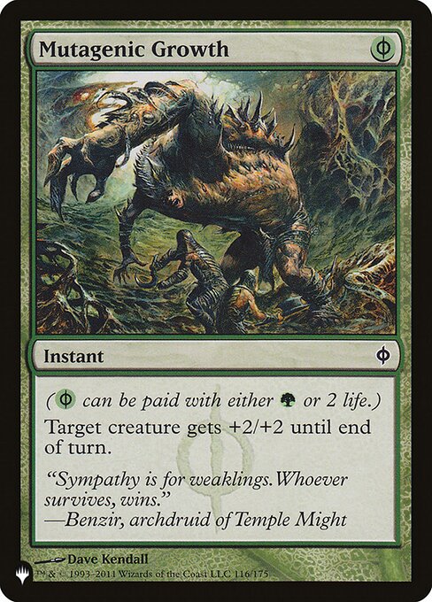 Mutagenic Growth - The List Reprints