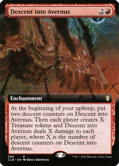 Descent into Avernus (Extended Art) - Commander Legends: Battle for Baldur's Gate