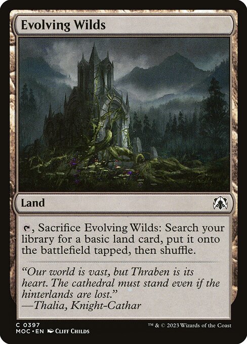 Evolving Wilds - Commander: March of the Machine