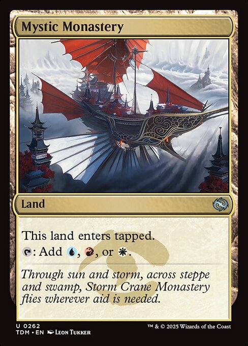 Mystic Monastery (Foil) - Tarkir: Dragonstorm