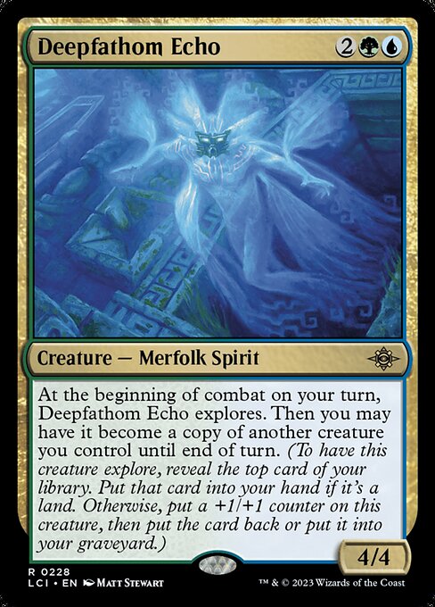 Deepfathom Echo (Foil) - The Lost Caverns of Ixalan