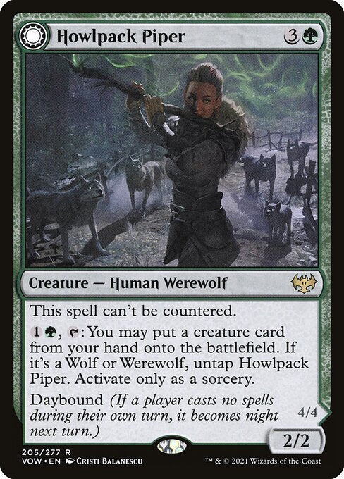 Howlpack Piper - Innistrad: Crimson Vow