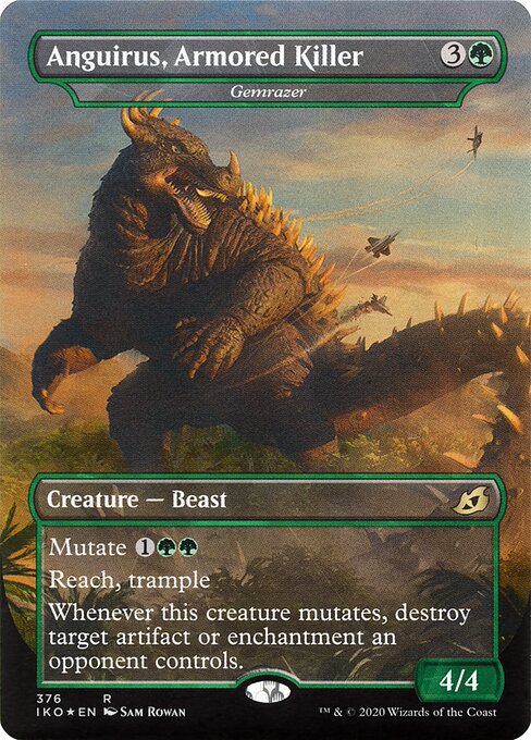 Anguirus, Armored Killer - Gemrazer - Ikoria: Lair of Behemoths