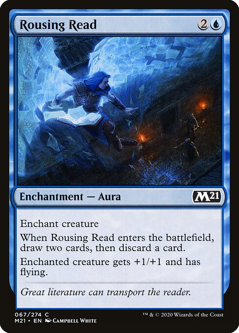 Rousing Read (Foil) - Core Set 2021